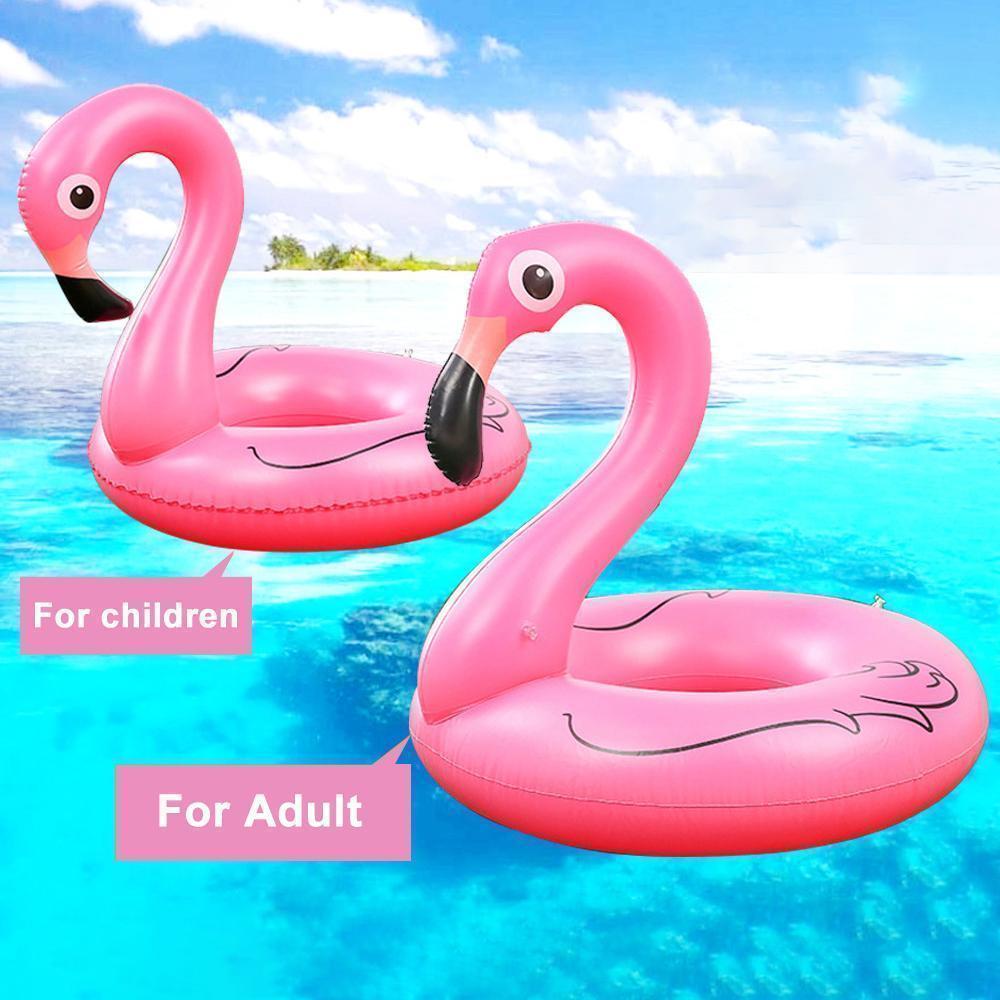 Vivolux | Aufblasbarer Flamingo-Pool-Schwimmring