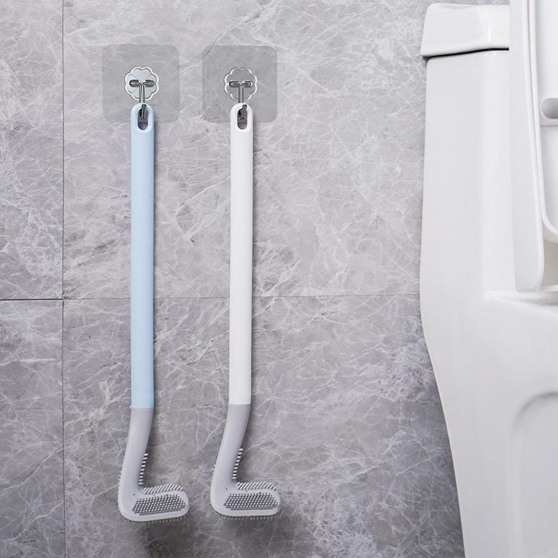 Vivolux | Langer Griff Flexible Silikon Golf WC-Bürste
