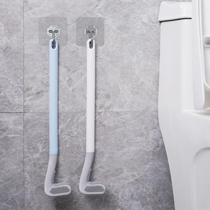 Vivolux | Langer Griff Flexible Silikon Golf WC-Bürste