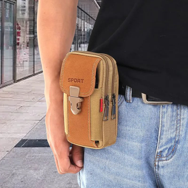 Vivolux | Multifunktionale Gürtel-Handytasche für Herren