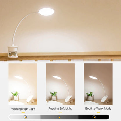 Vivolux | Drahtlose Bettseite Clip-On Lampe