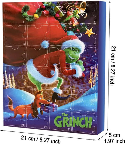 Vivolux | Grüner Monster Weihnachts-Adventskalender - Weihnachtsgeschenk