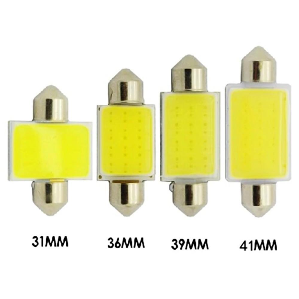 Vivolux | 10 Stück Auto-Innenraum-Dome-Lampen COB 1.5W DC12V LED-Lampenplatte