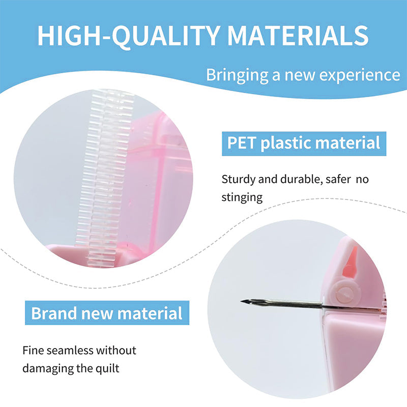 Vivolux | Mini Etikettiergerät mit Aufbewahrungsbox - Kompaktes Design, feines Nadelset, enthält mehr als 2000 Etiketten, geeignet für Kleidung und Textiletiketten