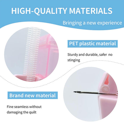 Vivolux | Mini Etikettiergerät mit Aufbewahrungsbox - Kompaktes Design, feines Nadelset, enthält mehr als 2000 Etiketten, geeignet für Kleidung und Textiletiketten