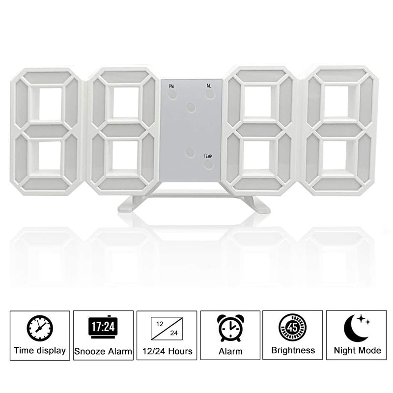 Intelligenter 3D-Digitalwecker