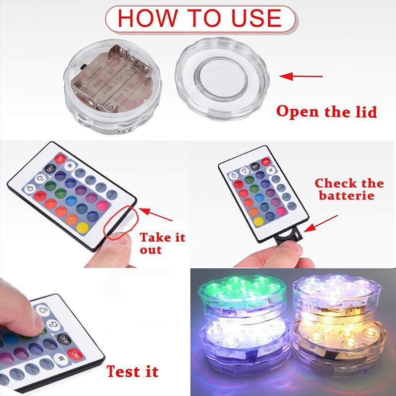 Vivolux | Fernbedienung wasserdichte Magnet-Saug-LED-Lampe