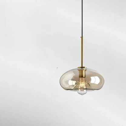 Vivolux | NordicGlas - Moderne Skandinavische Glas Hängeleuchte für Esszimmer und Wohnzimmer