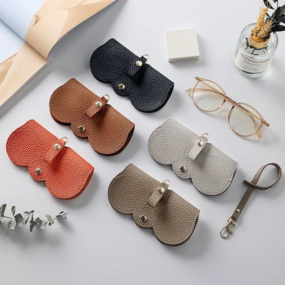 Vivolux | Weiche Leder-Sonnenbrillen-Tasche