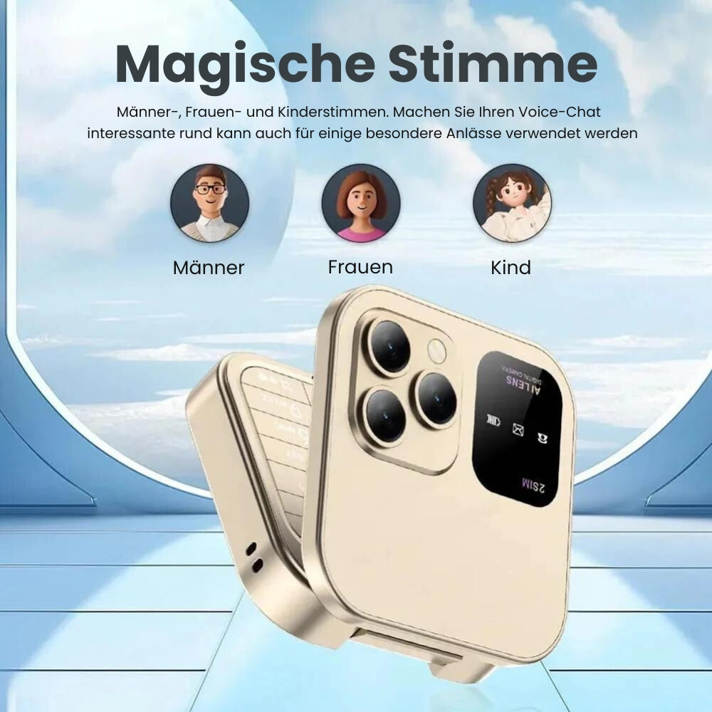 NanoFlip - 2025 Neues Mini-Flip-Handy