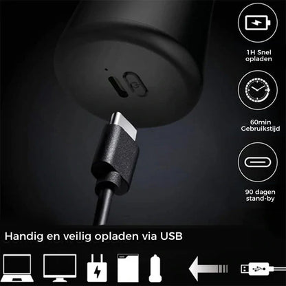 Waschbares elektrisches Taschenrasierer