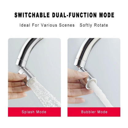 Vivolux | Drehbarer Dual-Funktions-Bubbler Wasserhahn Kopf