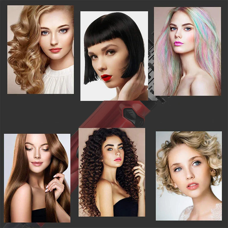 Vivolux | 2-in-1 Warmluftstyler und rotierender Haartrockner