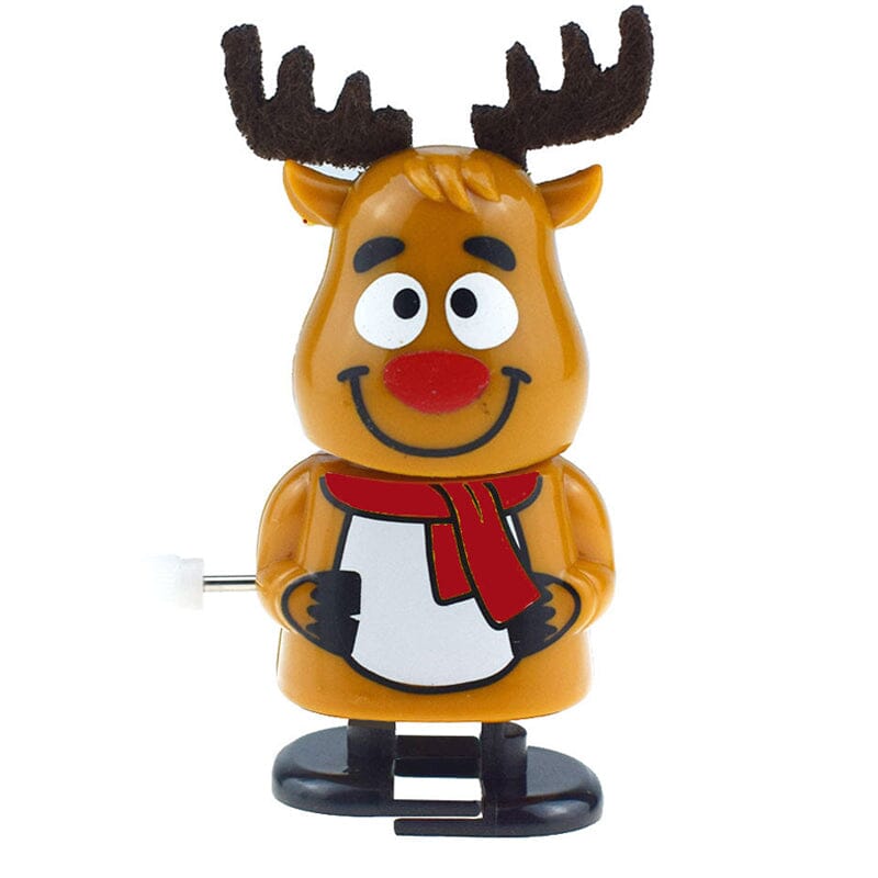 Vivolux | 🎅Weihnachts-Wickelspielzeug, Nikolausstiefel-Geschenke, sortierte hüpfende gehende Aufziehspielzeuge