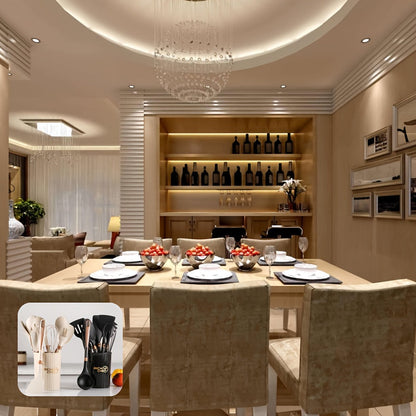 Vivolux | Kochen - Küchenfreude mit dem eleganten Silikon Küchengeräte-Set