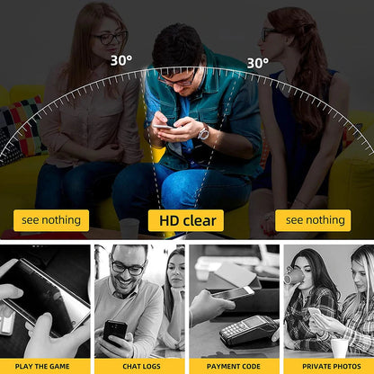 Vivolux | Magnetisches gehärtetes Glas doppelseitig geeignet für iPhone