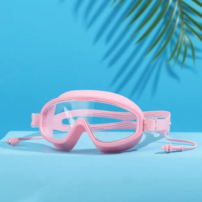 Vivolux | HD-Schwimmbrille für Kinder mit großem Rahmen, wasserdicht und beschlagfrei