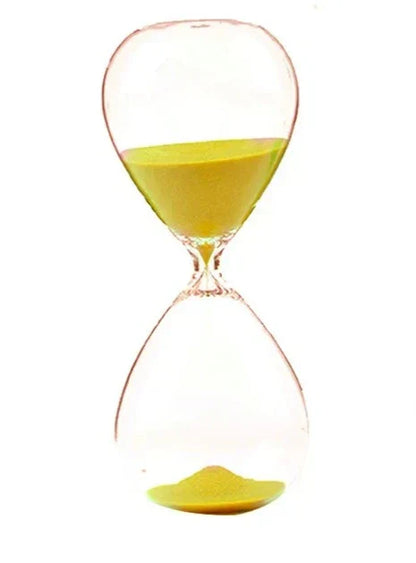 Vivolux | Kreative transparente Sanduhr aus Glas