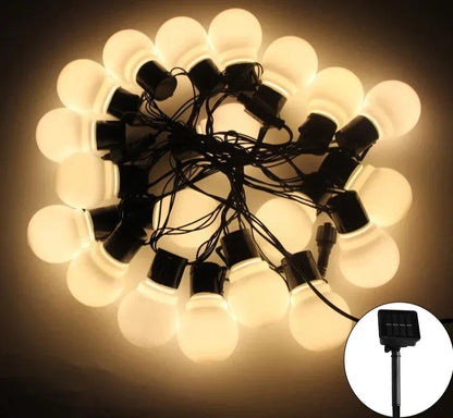 Vivolux | LED Solar-Lichterkette für Außen – Umweltfreundliche Garten- und Terrassenbeleuchtung