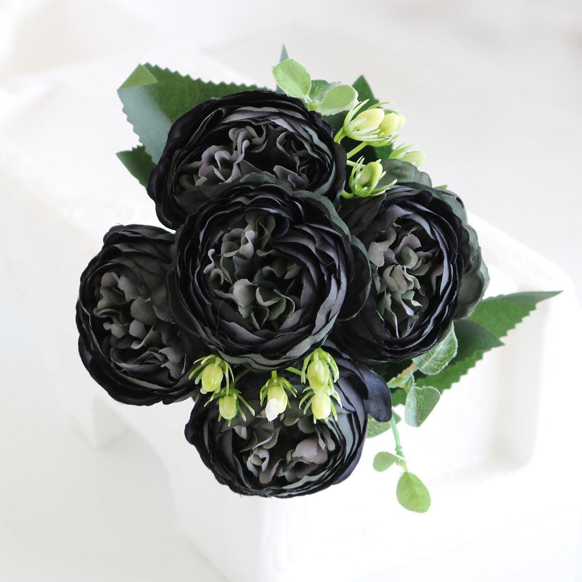 Vivolux | Blossom Kollektion: Exquisites 5-Kopf Seidenblumenbouquet