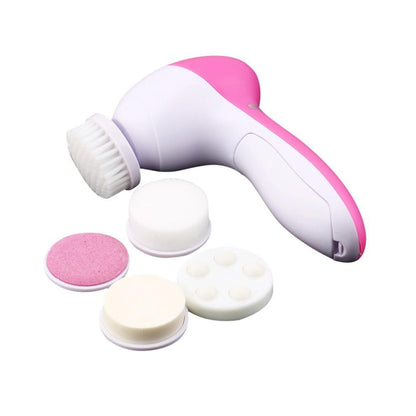 Vivolux | IcoolGadget 5 in 1 Elektrischer Gesichtsreiniger Körpermassage Mini Hautporenreiniger Beautymassager Waschgesichtmaschine