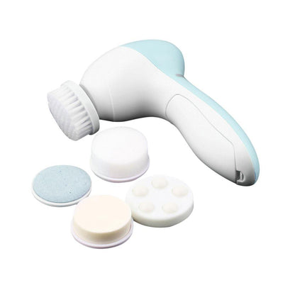 Vivolux | IcoolGadget 5 in 1 Elektrischer Gesichtsreiniger Körpermassage Mini Hautporenreiniger Beautymassager Waschgesichtmaschine