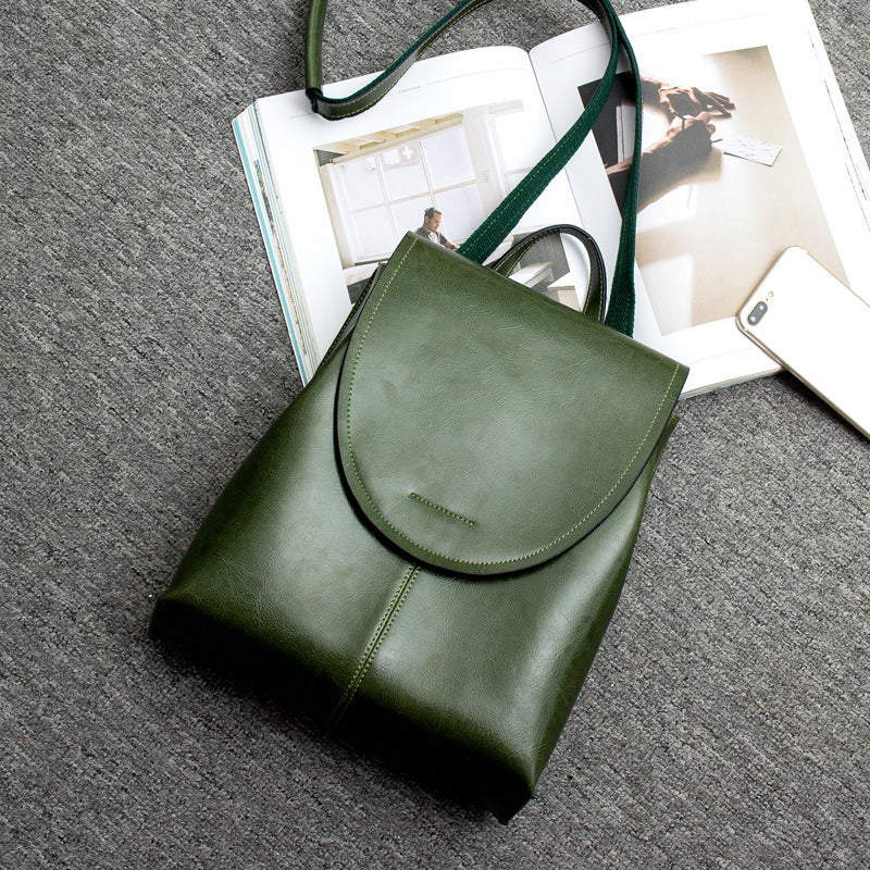 Vivolux | Trendiger Leder Rucksack für Frauen - Stilvoll, Vielseitig & Nachhaltig