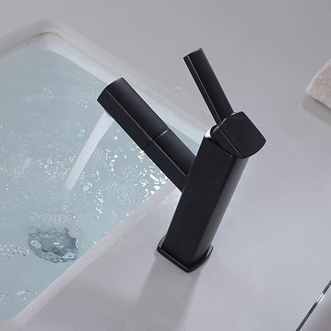 Ausziehbarer Einhand-Badewasserhahn
