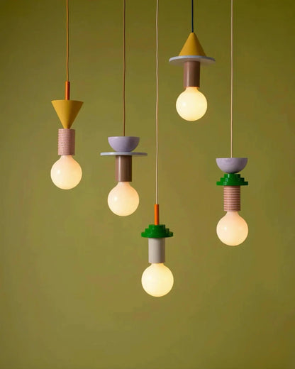 Kronleuchter in geometrischer Form von Memphis | Designer-Kronleuchter in 9 verschiedenen Stilen