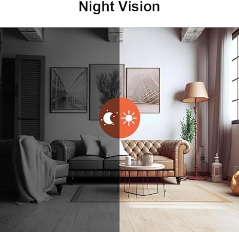 Vivolux | Drahtlose 1080P WiFi Sicherheitskamera - Schützen Sie Ihr Zuhause