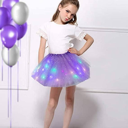 Magischer und leuchtender LED-Tutu-Rock