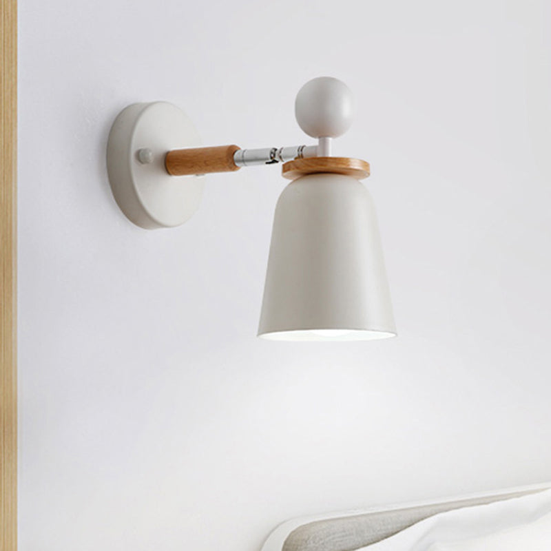 Vivolux | Baby Schlafzimmer Glocke Wand Licht Metall Einzelleuchte Macaron Loft Unterton Wandlampe