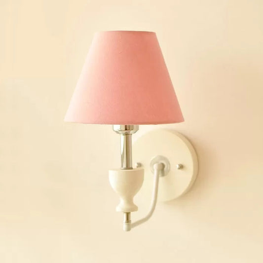 Vivolux | Noordse Stijl Wandlamp Spitzenlampenkap Een Hoofdstof Metalen Wandlamp voor Gang
