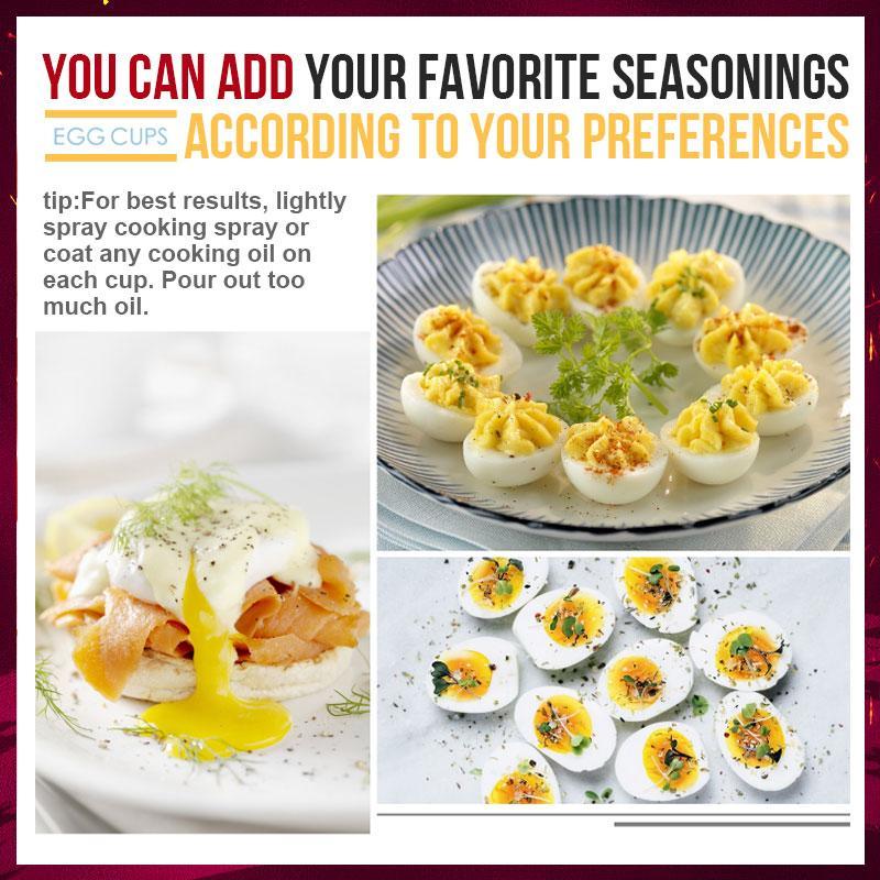 Vivolux | 6 Stk Hartgekochter Eierkocher