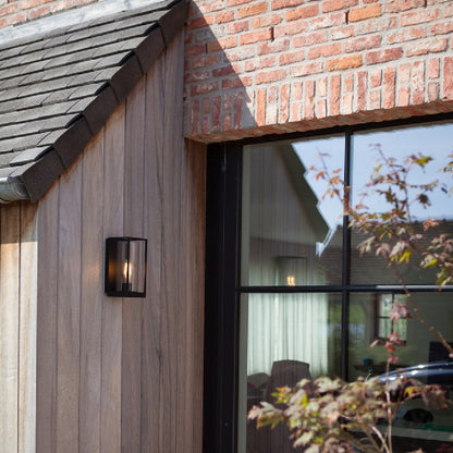 Vivolux | Lutec 5288803012 Flair Matt Schwarz Außen Vintage Flush Laterne Wandlicht
