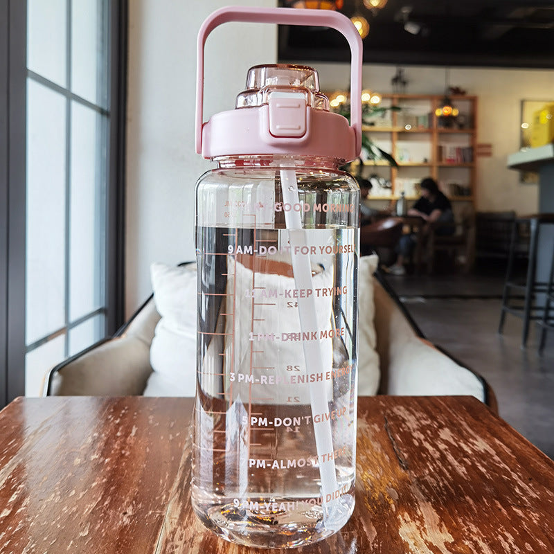 Vivolux | Großer Plastikbecher Tragbare Wasserflasche