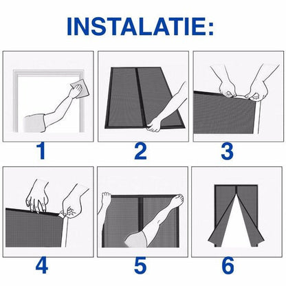 Vivolux | BugGuard | Magnetische Fliegengittertür