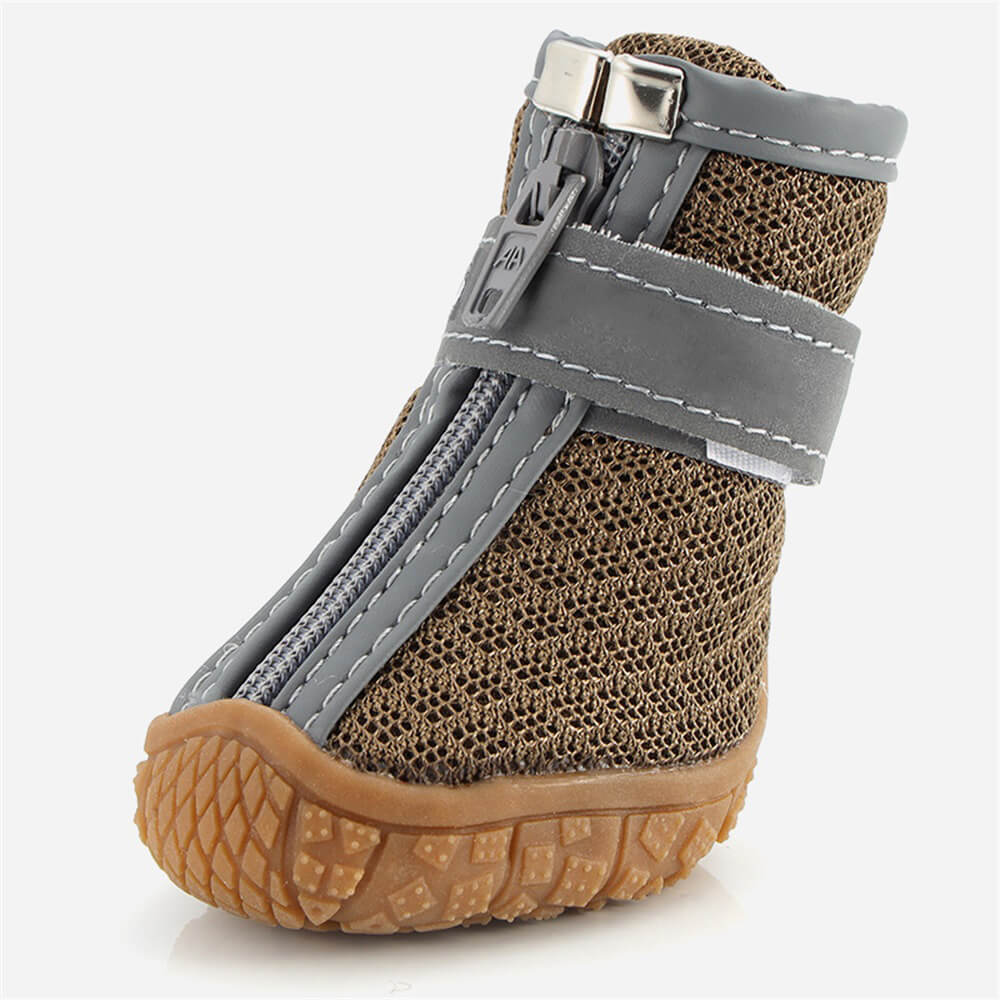 Vivolux | Haltbare Outdoor-Hundeschuhe mit Netzgewebe - All-Terrain-Pfoten Schutz