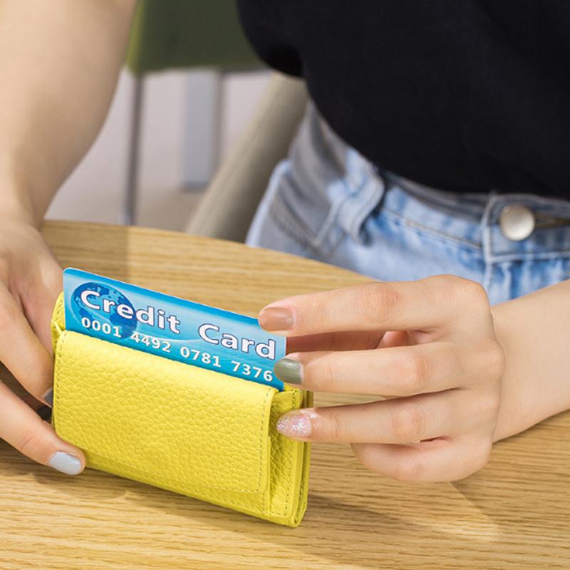 Vivolux | Handgefertigte RFID-Geldbörse aus weichem Leder