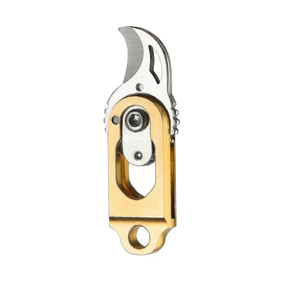 Vivolux | Mini Messing Klappenzang - Taschenformat Express Öffner