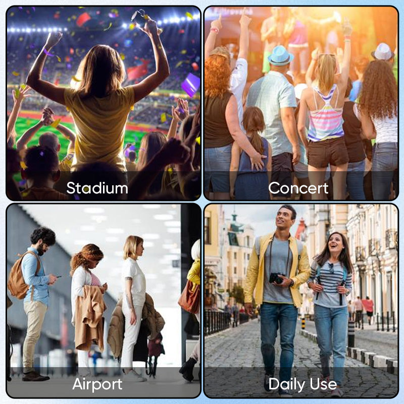 Vivolux | PVC transparente Umhängetasche