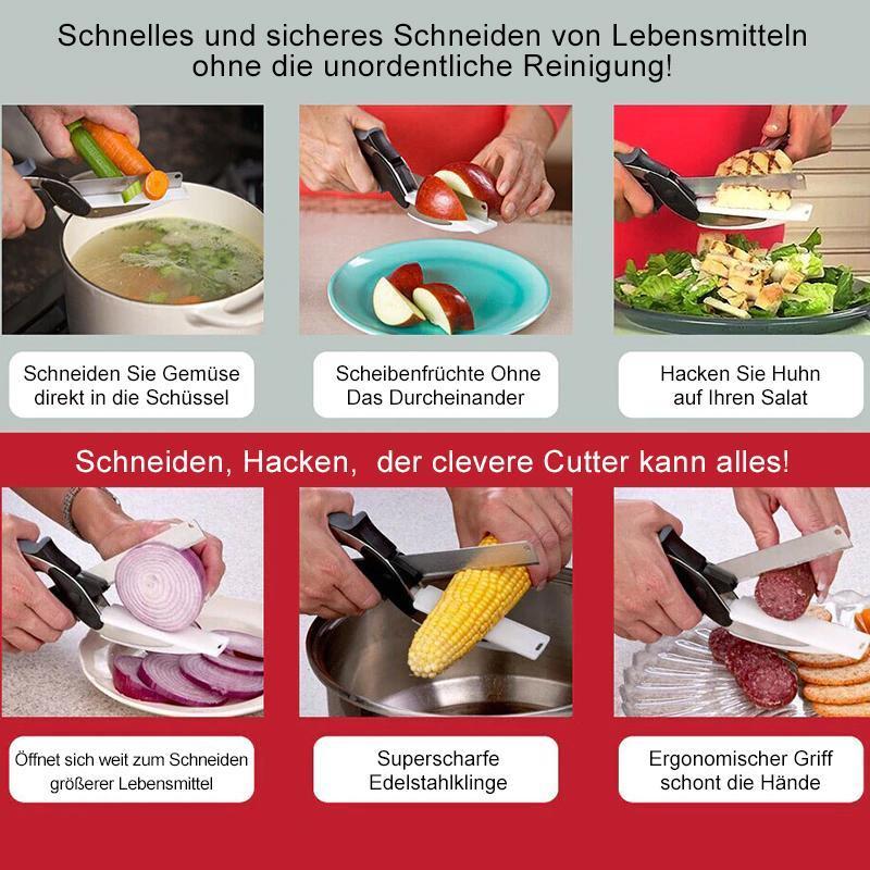 Vivolux | EdgeCut | Vielseitige Edelstahl-Küchenschere