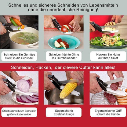 Vivolux | EdgeCut | Vielseitige Edelstahl-Küchenschere