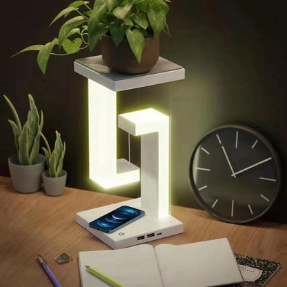 Vivolux | Drahtloses Ladegerät - GlowCharge - Schnellladung - Magische Atmosphäre im Zimmer
