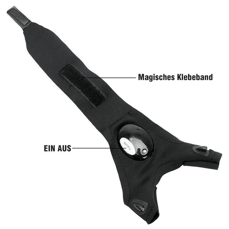 Handschuhe mit wasserdichter Beleuchtung