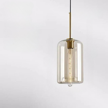 Vivolux | NordicGlas - Moderne Skandinavische Glas Hängeleuchte für Esszimmer und Wohnzimmer