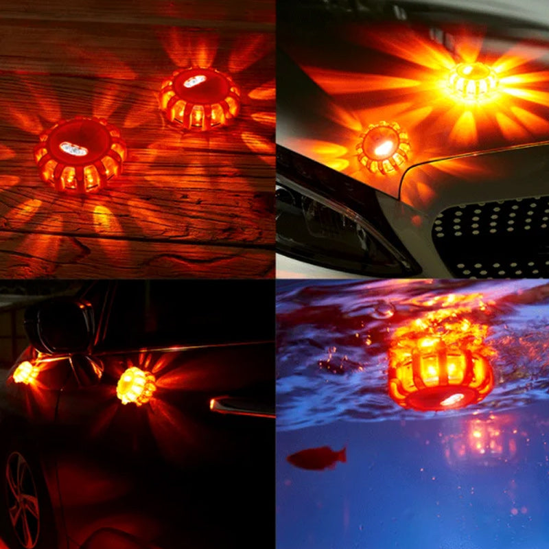 Vivolux | LED Straßenfackeln Blinkendes Warnlicht