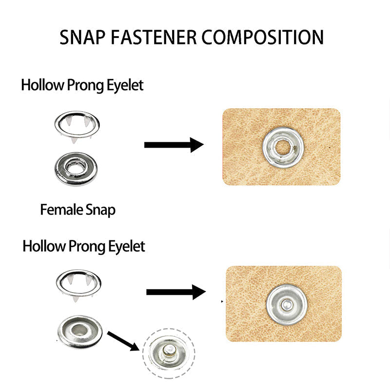 Vivolux | Metall Druckknöpfe Kit