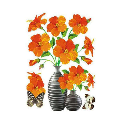 Vivolux | 3D Vase Wandaufkleber