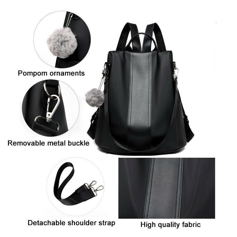 Wasserdichte Nylon Anti-Diebstahl Rucksack